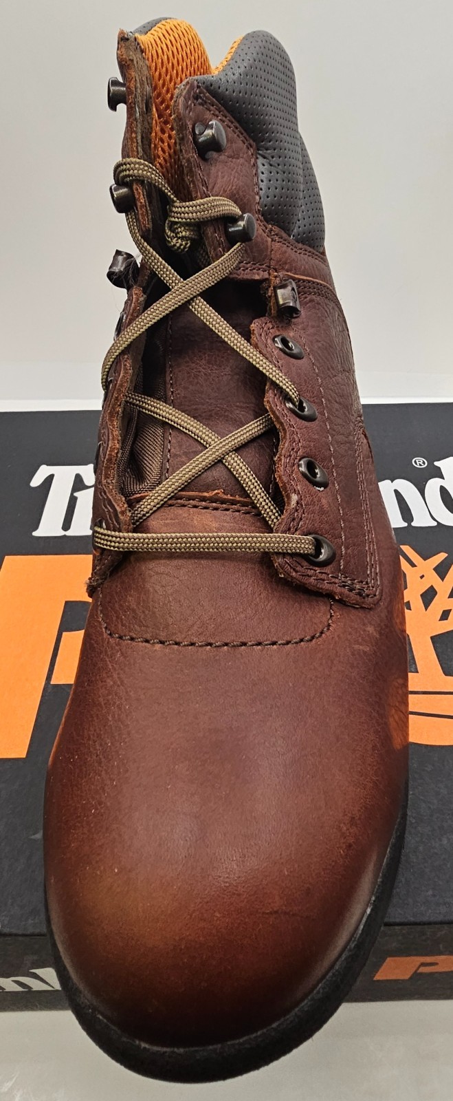 Timberland PRO Titan 6″ Alloy Safety Toe Work Boots Brown Leather Men’s Size 11