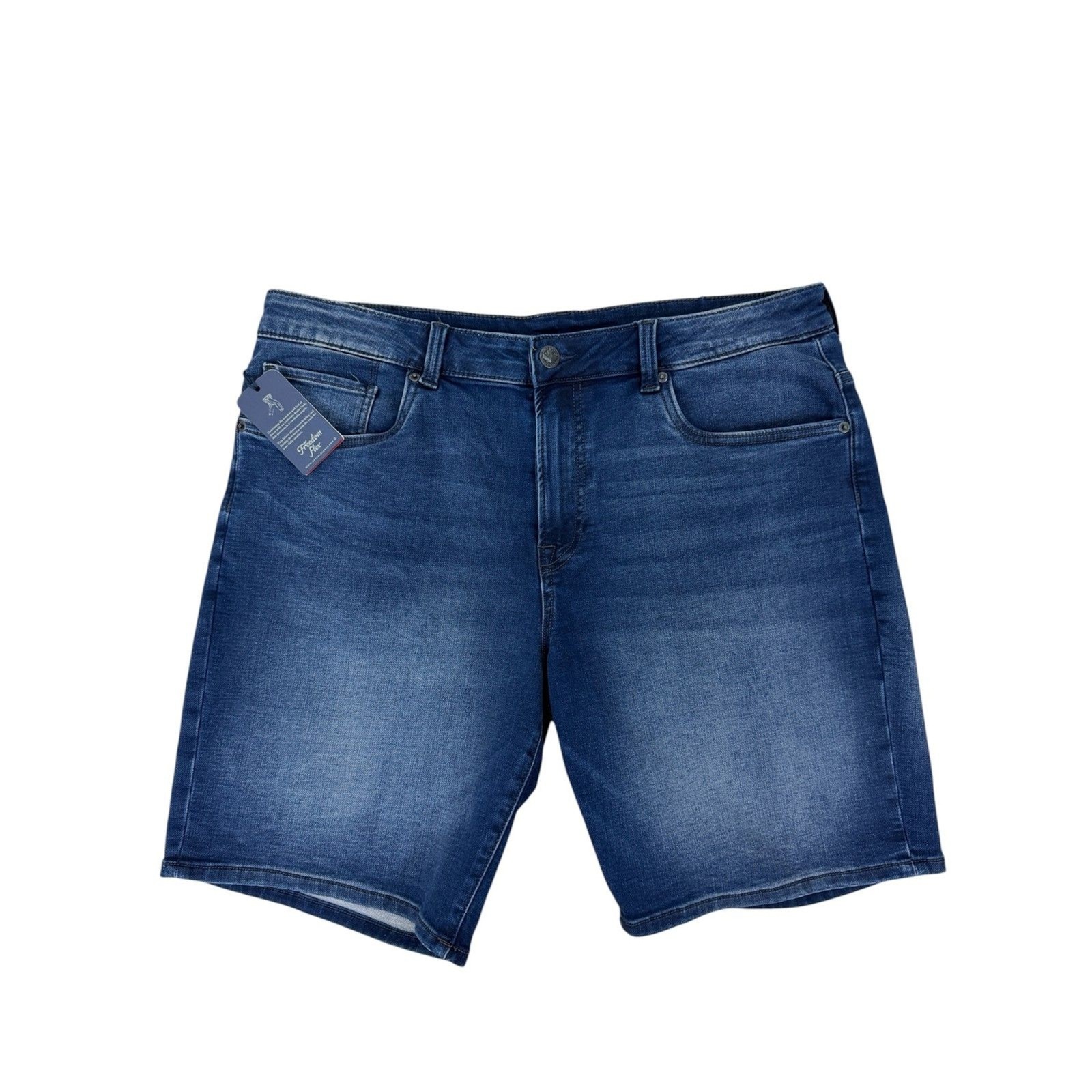 Buffalo David Bitton Men’s Denim Shorts Size 38 Blue Jeans Jorts NWT