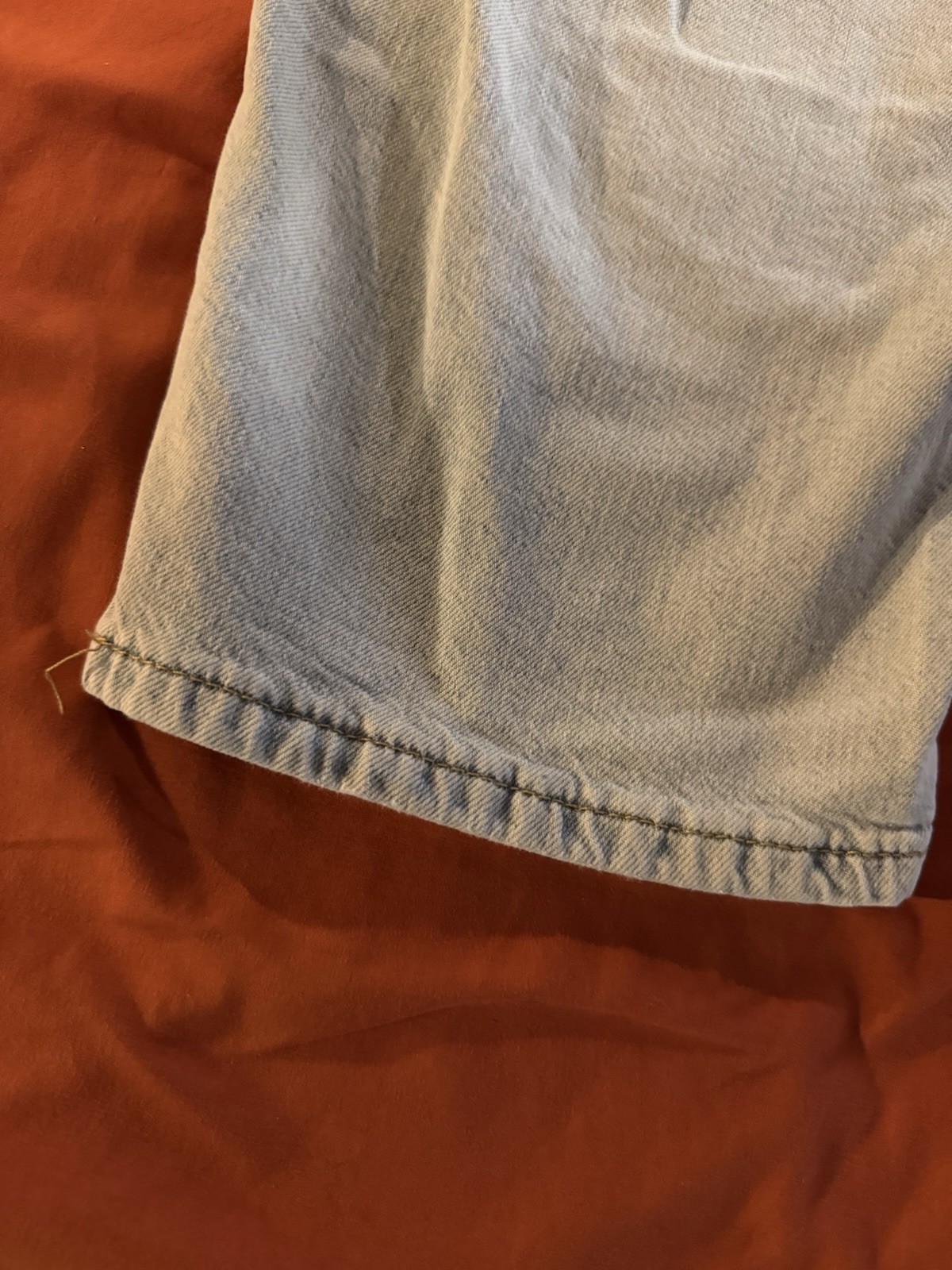 Levi’s 505 Regular Fit Jeans Men’s 38×30 Light Wash