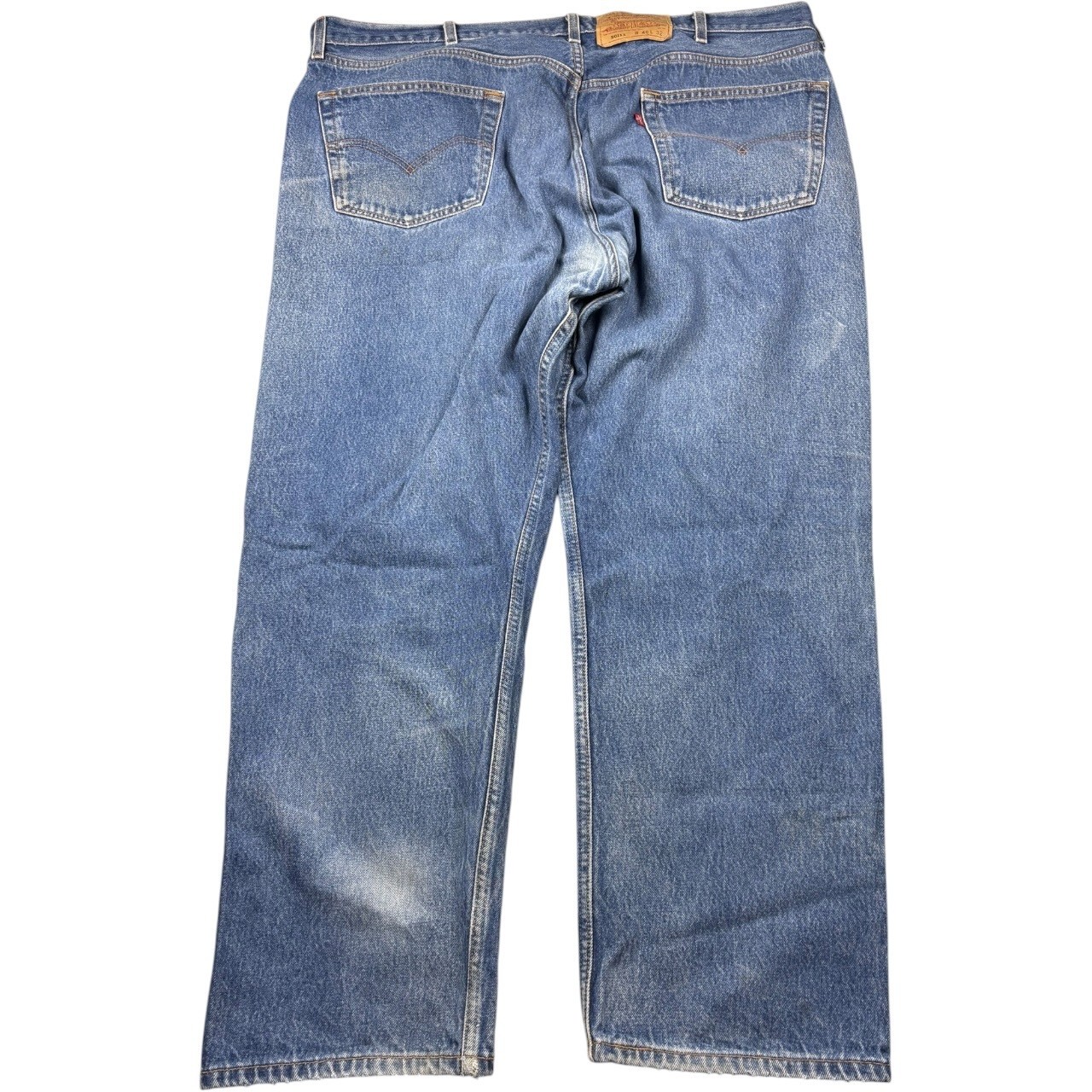 Levi’s 501XX Made in Mexico Distressed Straight Leg Jeans