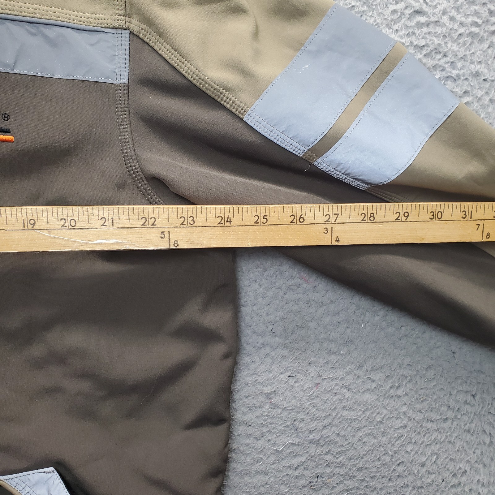 U-Haul Employee Jacket Mens 2XL Multi Fleece Lined Detachable Hood Logo Full Zip