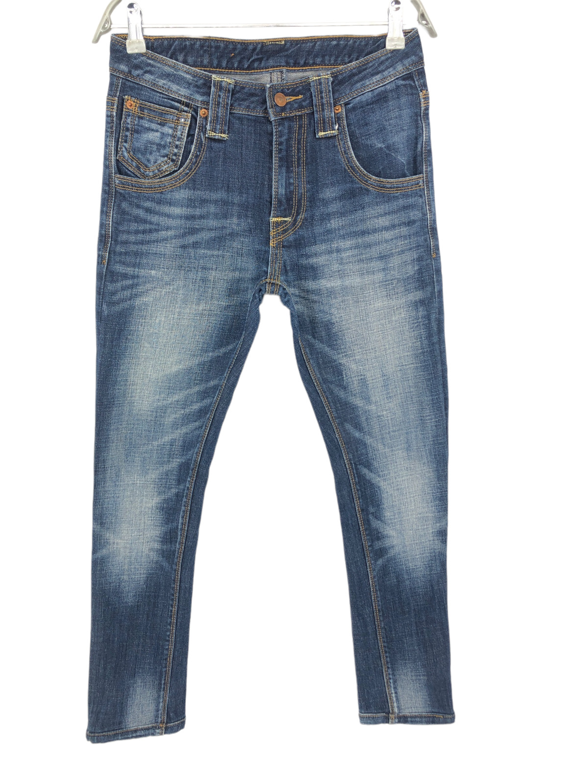 LEVI’S STRAUSS & CO Men 504 Buatan Cina Straight Slim Jeans Size W28 L28