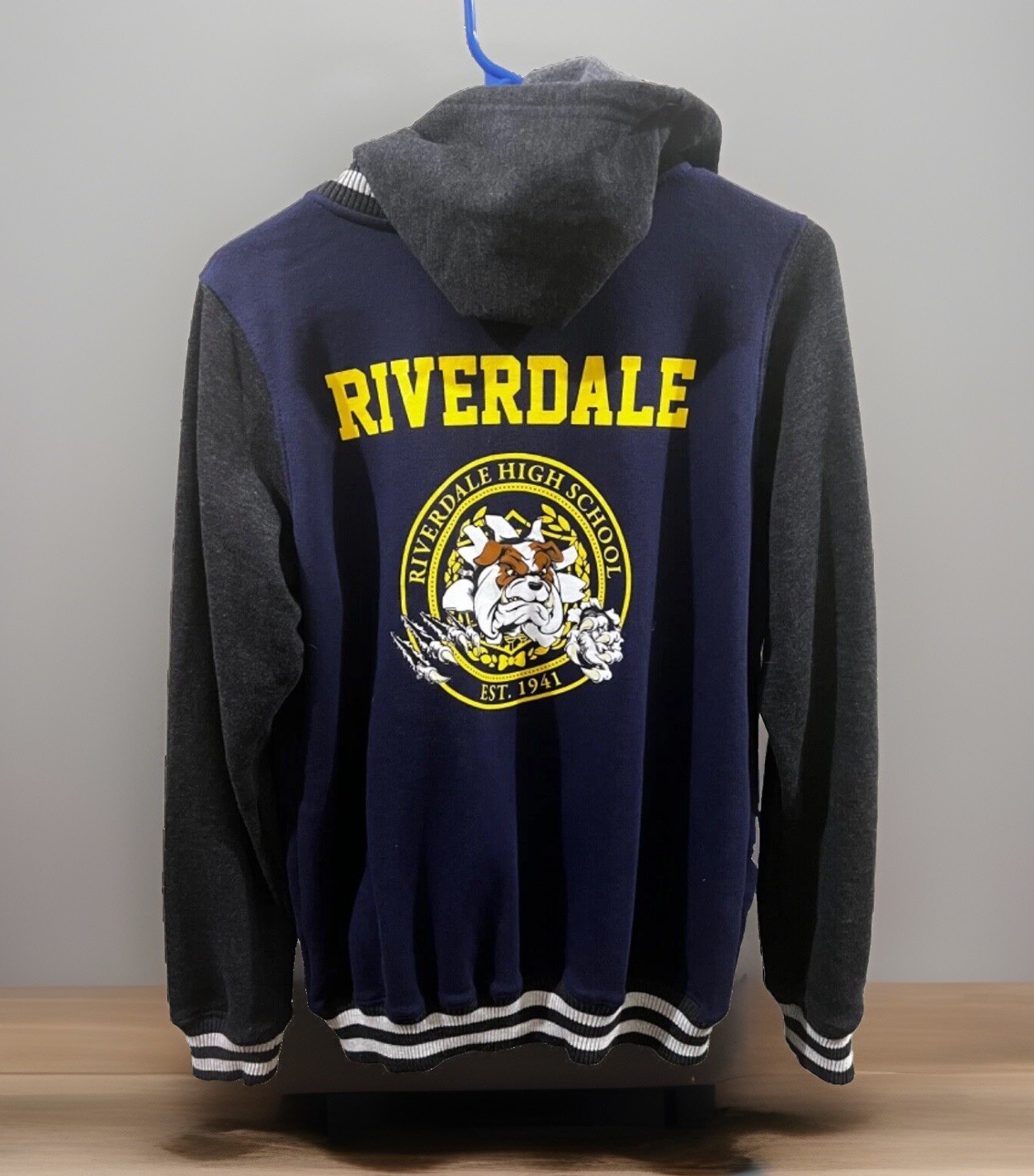 ARCHIES CARTOON COMIC RIVERDALE VARSITY JACKET PRE-OWNED Cosplay MEDIUM