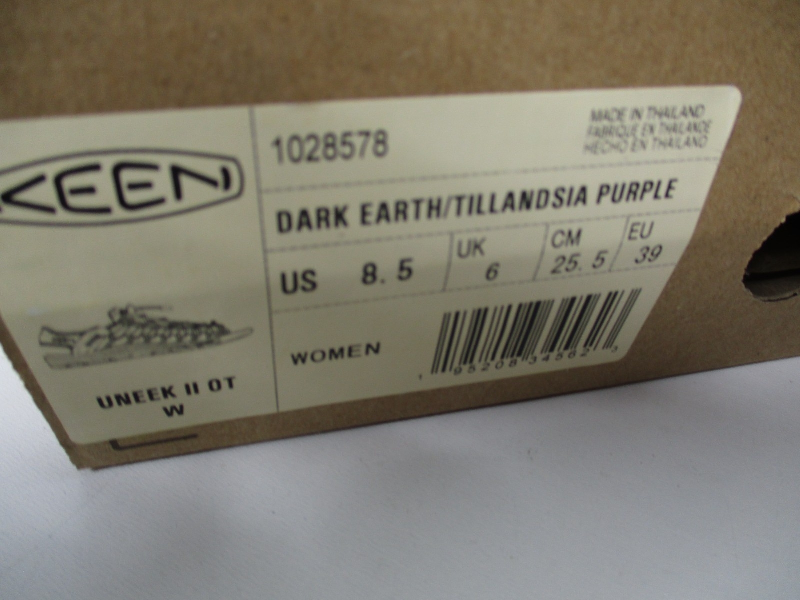 Keen Uneek II Open Toe Sport Sandals Womens Sz 8.5 Purple