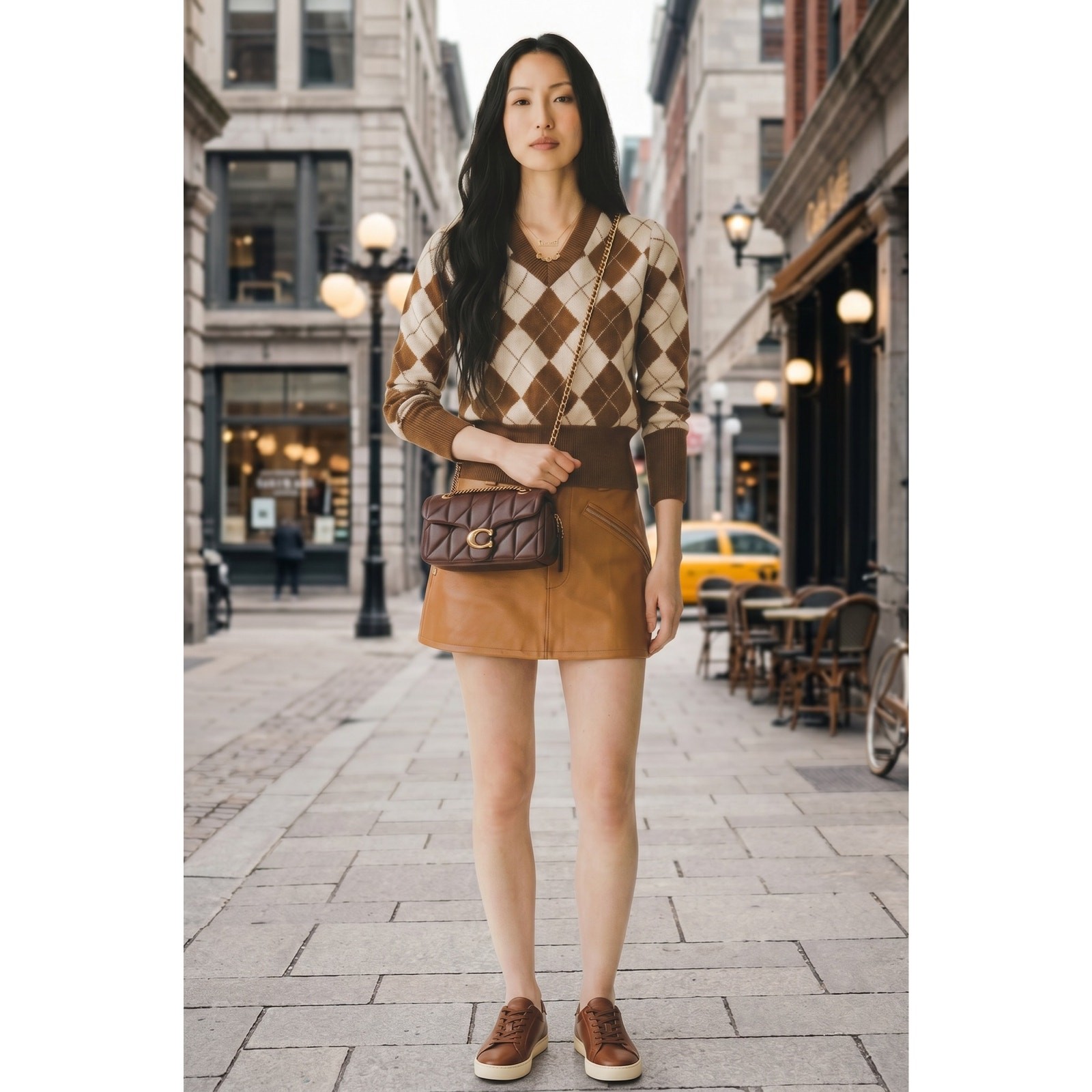 NWT Coach CP149 Quilted Leather Tabby 20 Shoulder Bag