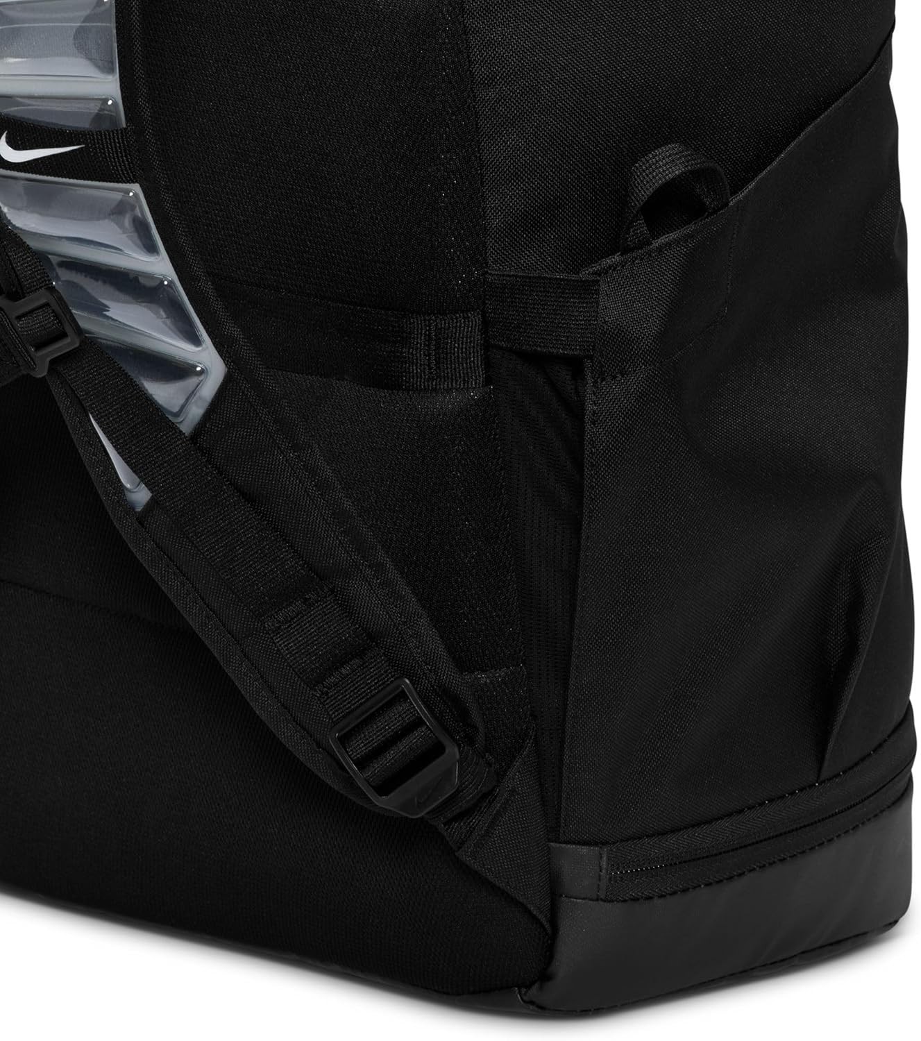 Nike, Unisex, Varsity Elite Backpack (32L), Black/Black/Metallic Silver, One