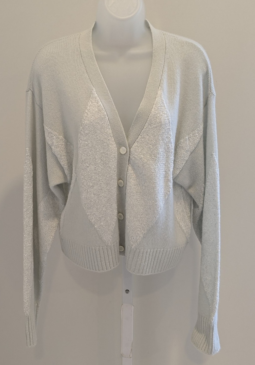 Brodie Cashmere Cardigan 100% Cashmere Cardigan Sweater Size Small