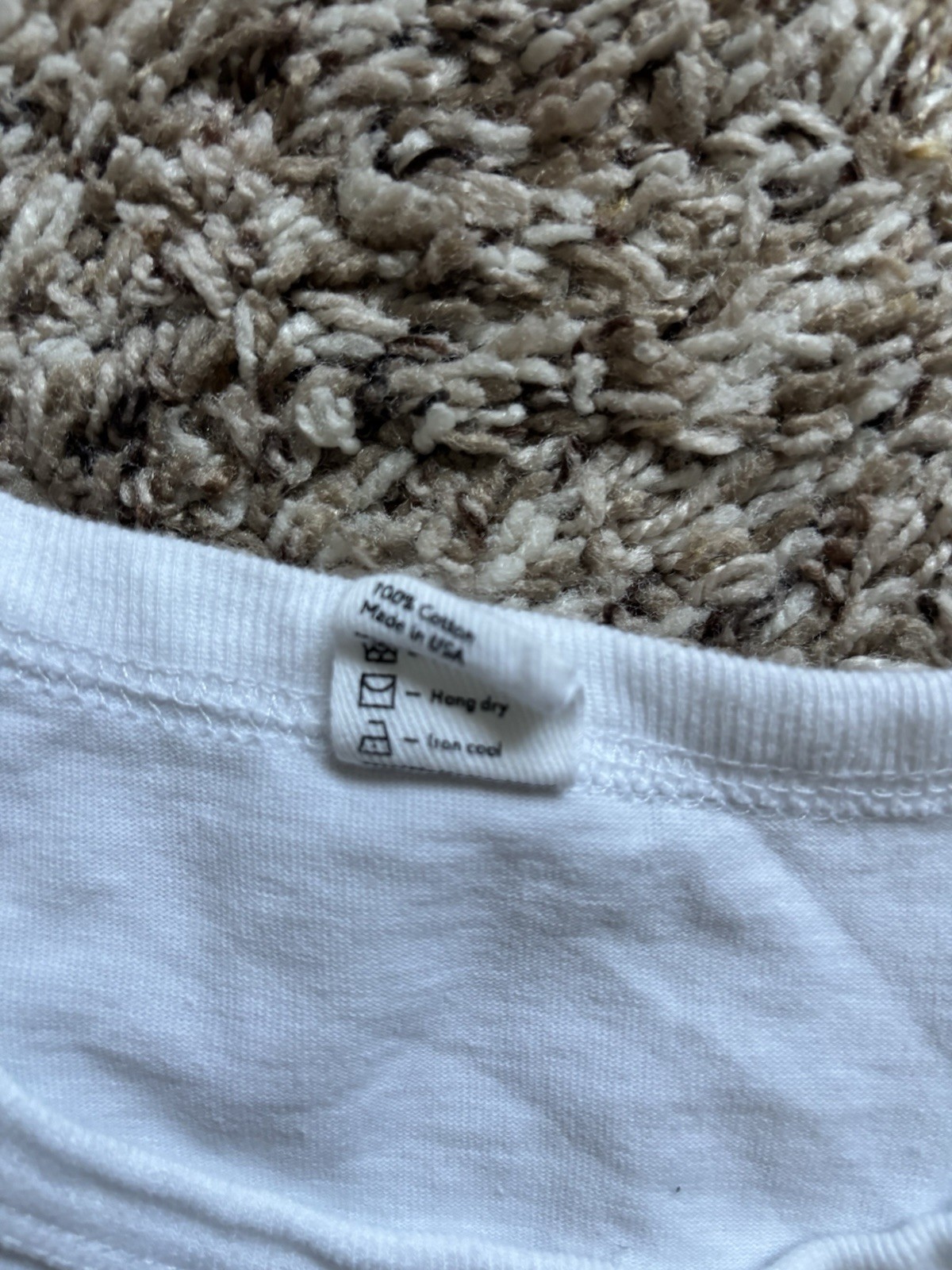 3sixteen Heavy Weight Tee Size M / White