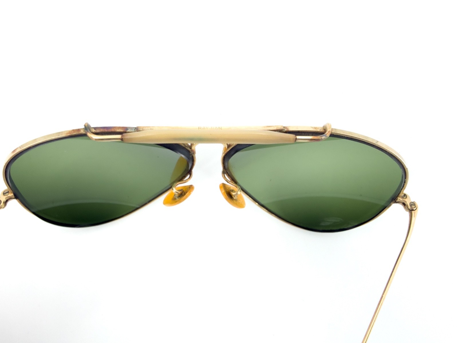 Ray Ban Bausch & Lomb B&L Sunglasses FRAMES 1/10 12k GF 58mm Outdoorsman M656
