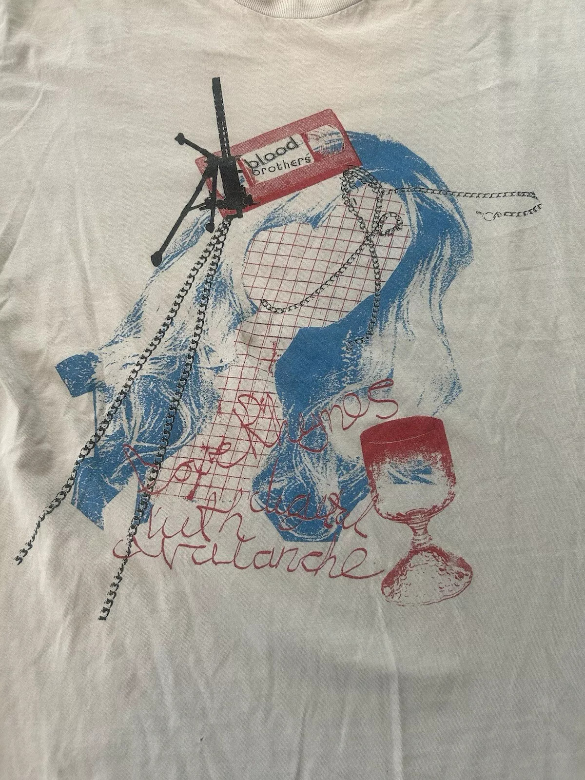The Blood Brothers Blood Brothers White All Size Shirt