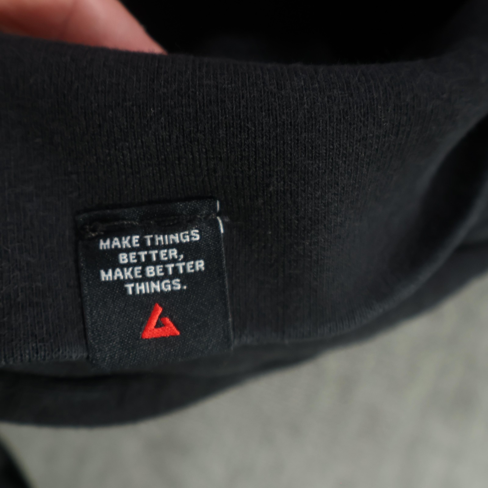 American Giant Sweatshirt Mens Medium Black Crewneck Pullover Made In USA Logo