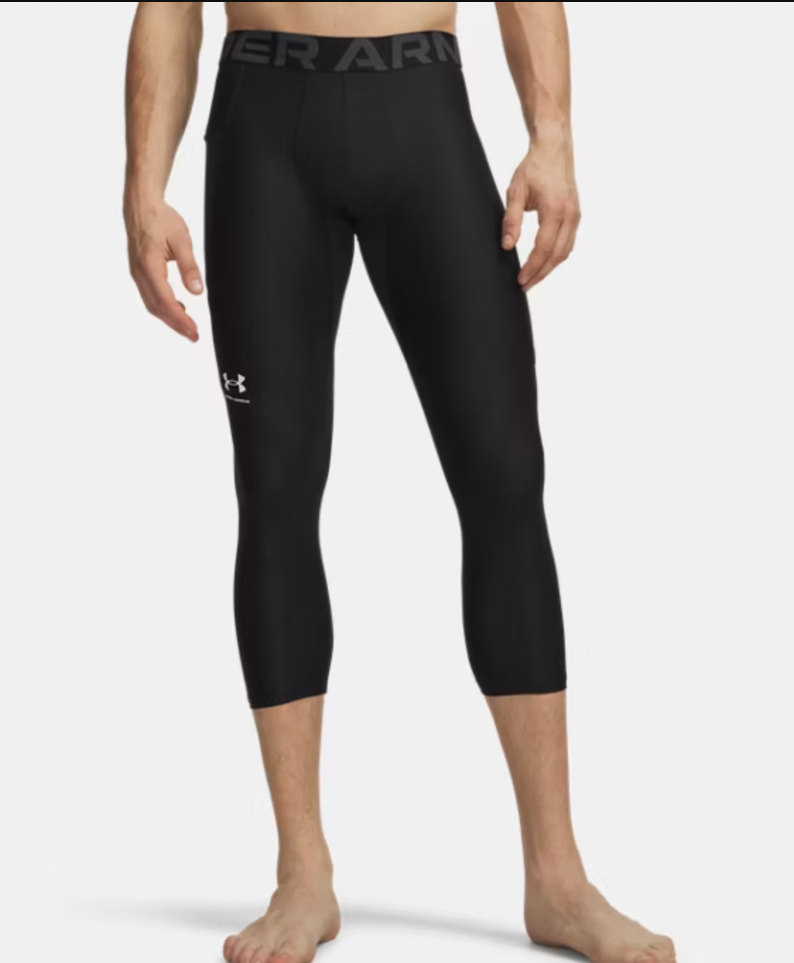 Men’s Under Armour HeatGear Pocket Compression 3/4 Legging S, M, L, XL or XXL