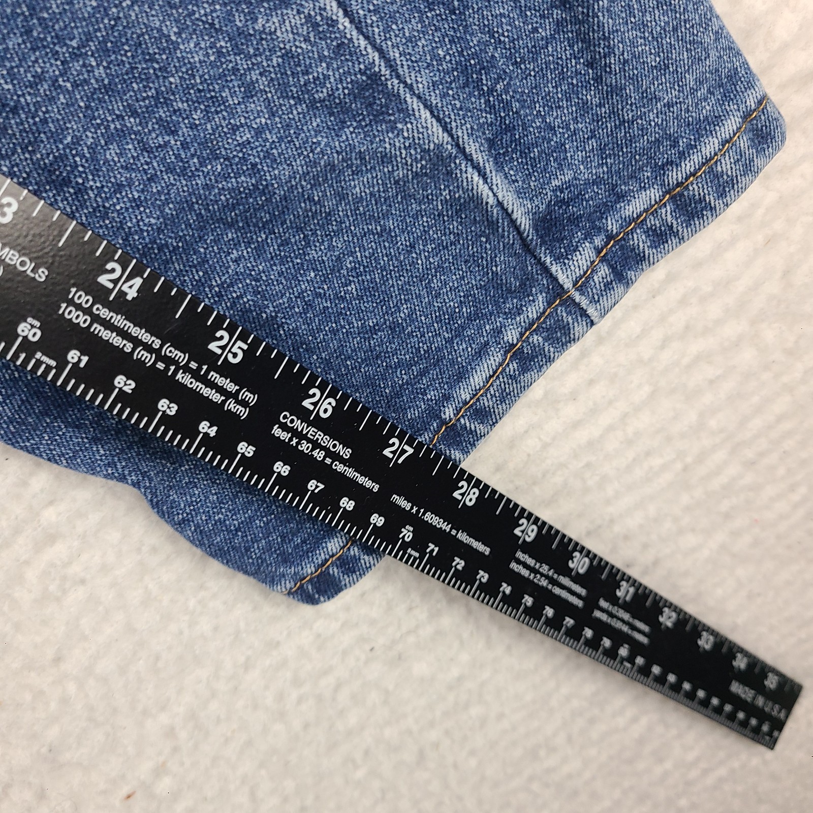 Levi’s 502 Jeans Mens Blue 31×30 Slim Tapered Medium Wash Denim