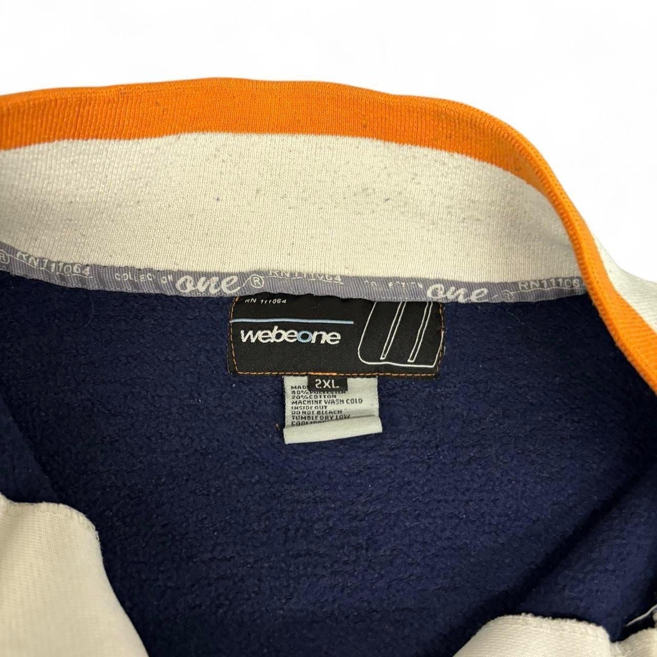 VTG Webeone Streetwear track jacket Skater Hip Hop Y2K Size 2XL