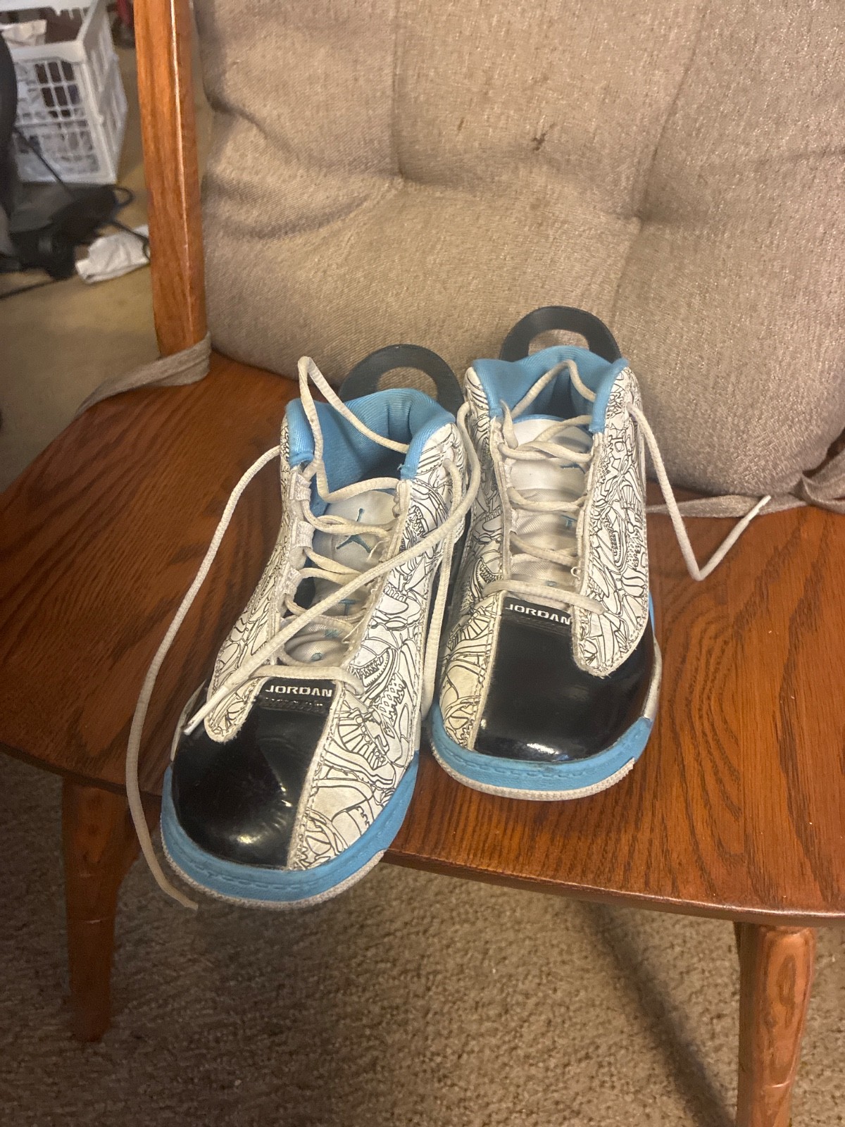 Nike air jordans dub zero sz1Y