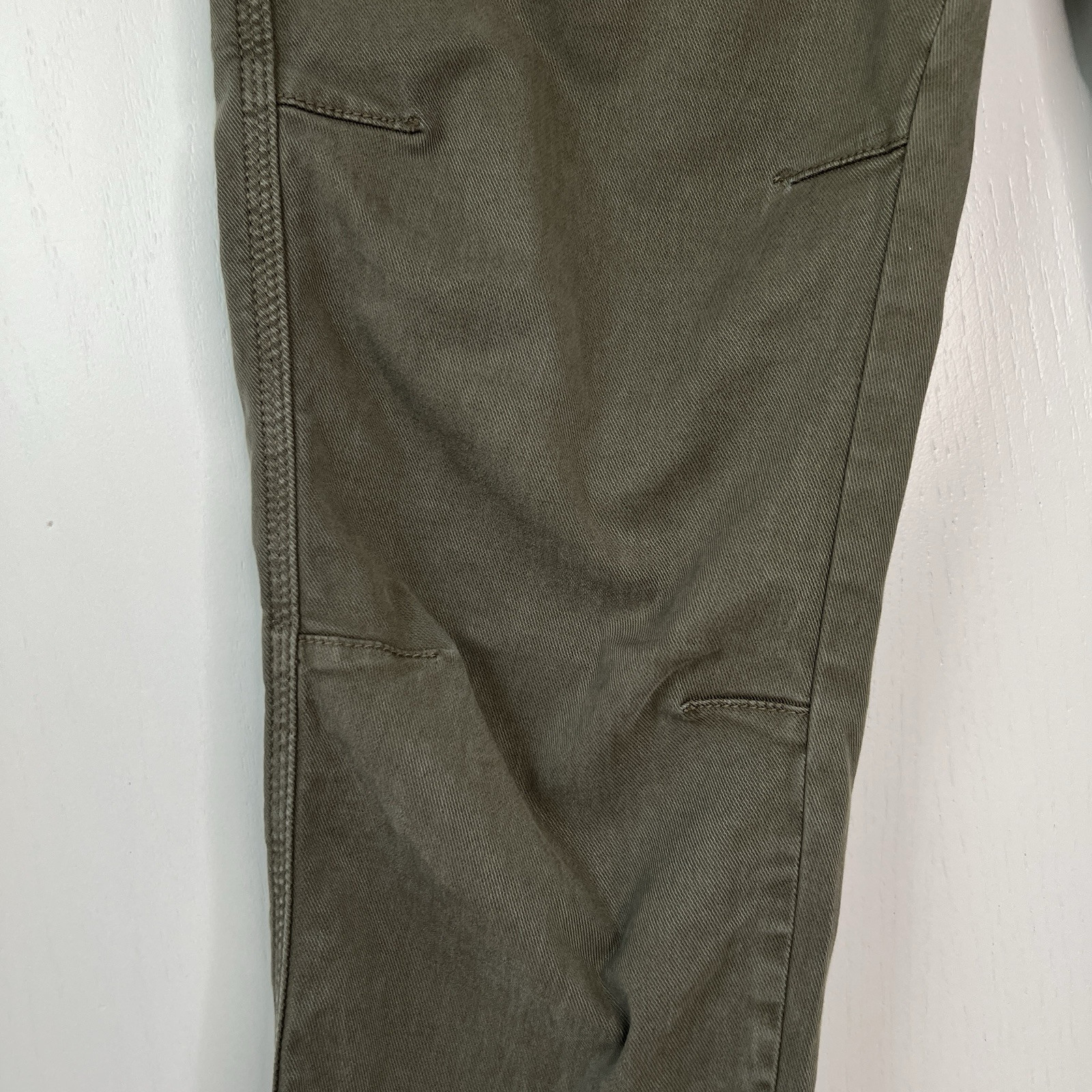 Faherty Traveler Womens Pull-On Drawstring Cargo Pants Dark Olive XS Outdoor