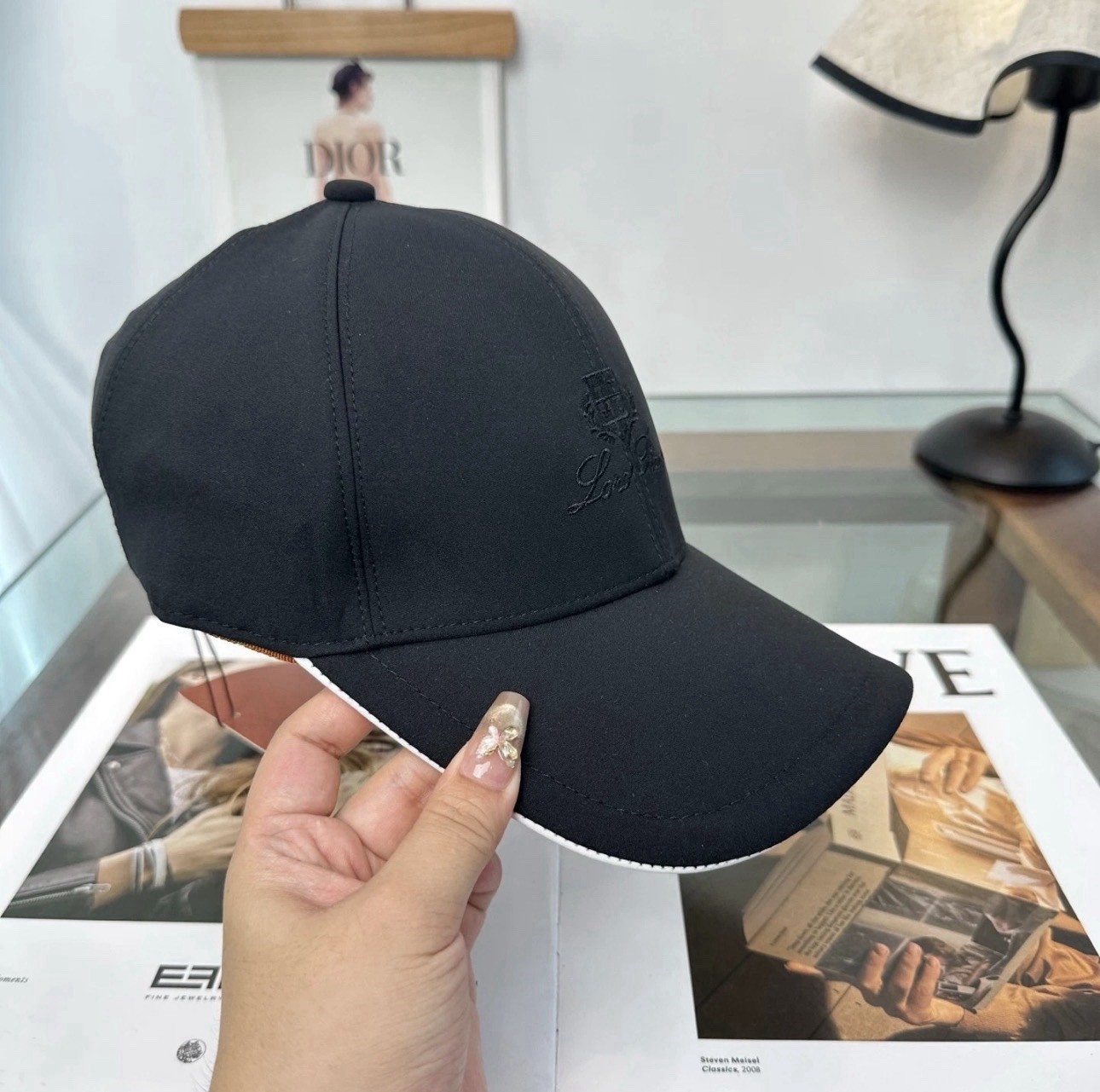 Loro Piana Adjustable Baseball Cap with Elastic Band