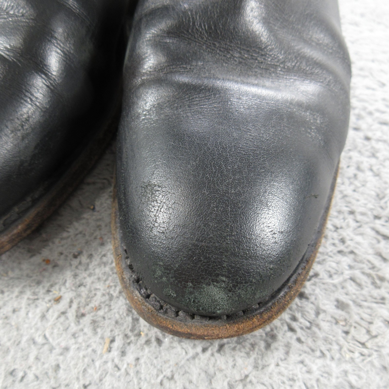 R.M. Williams Chelsea Boots Mens Size 9.5 Black Leather Pull On Ankle Casual
