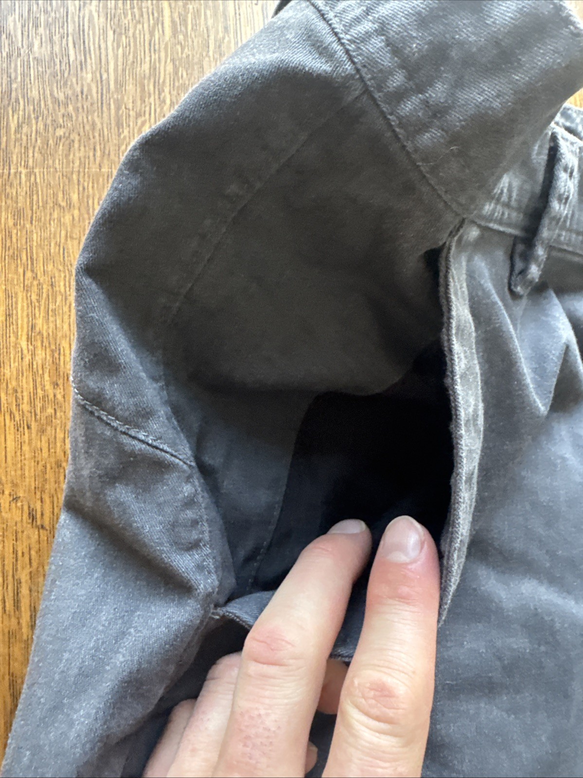 Volcom Pants Gray Flat Front Men’s Size 38×33 True to this