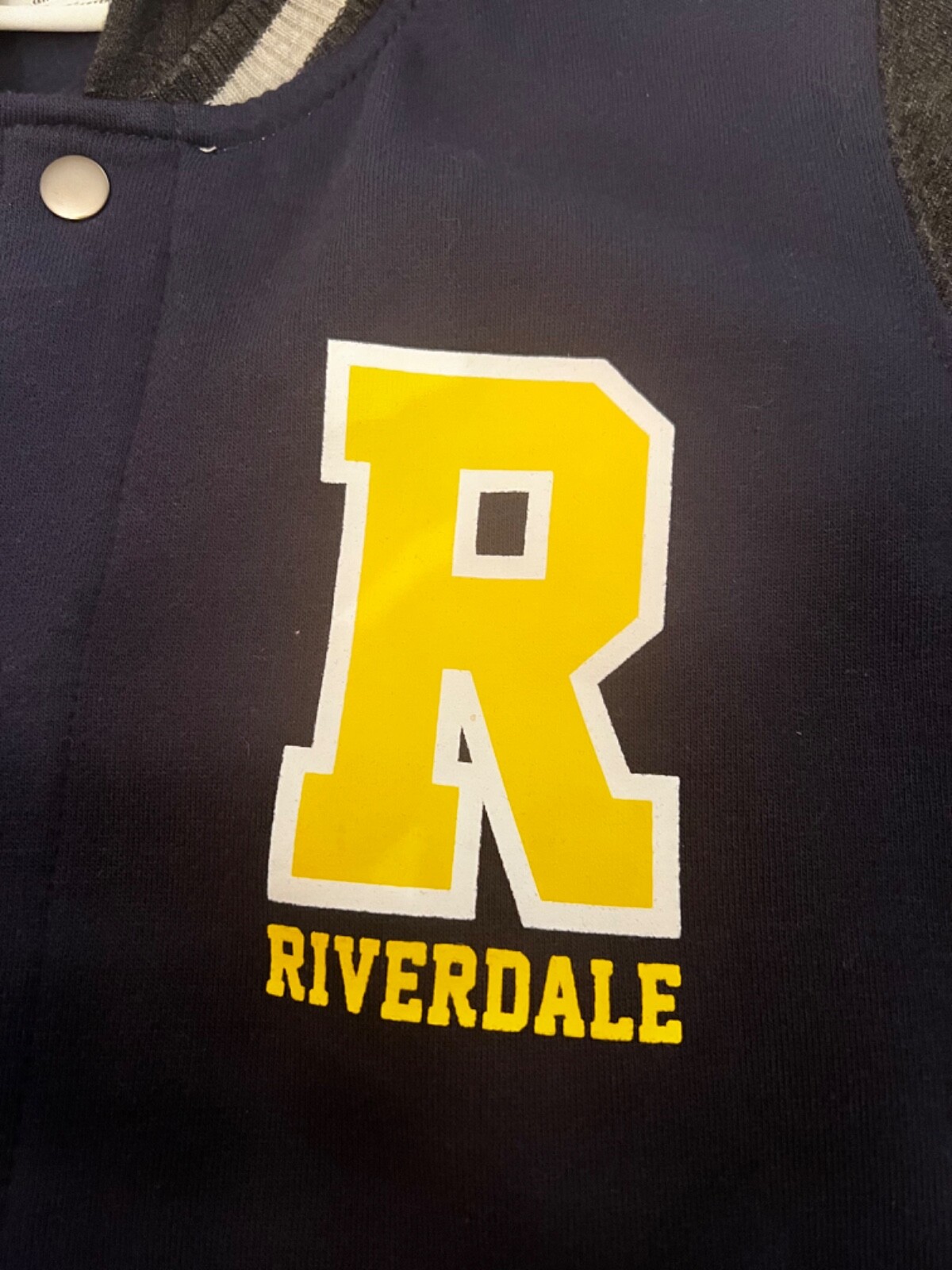 ARCHIES CARTOON COMIC RIVERDALE VARSITY JACKET PRE-OWNED Cosplay MEDIUM