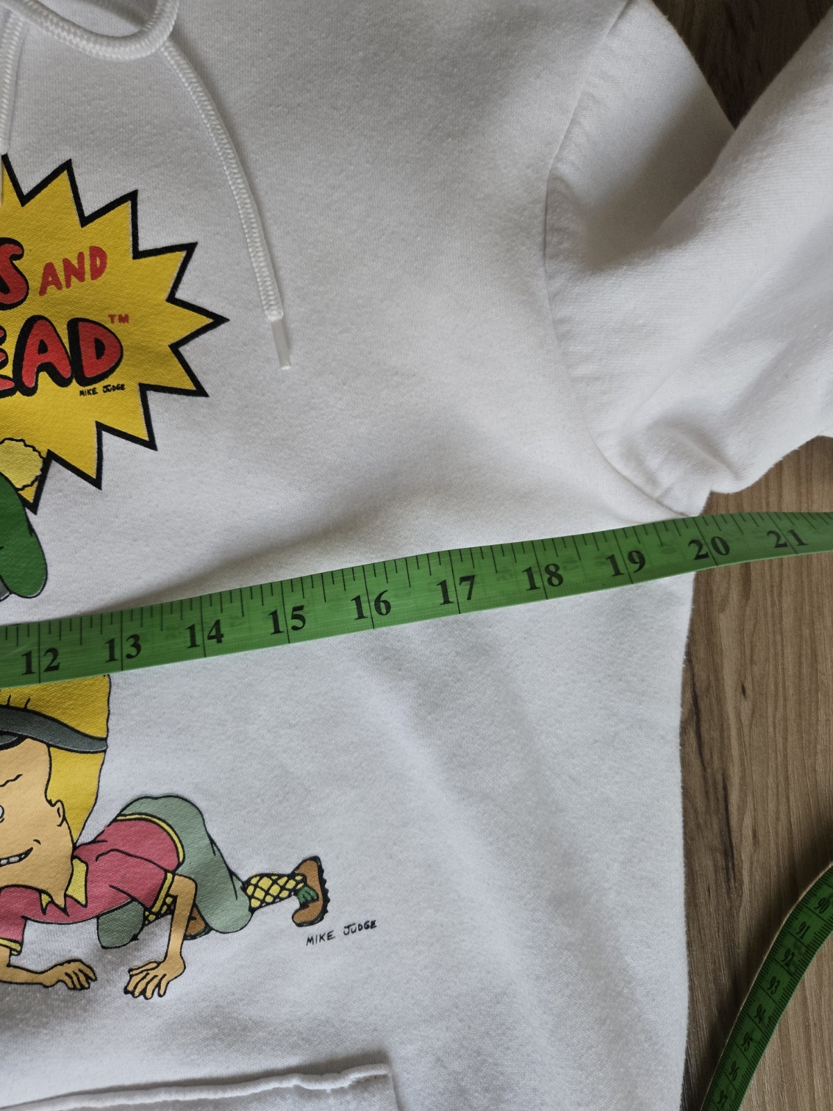MTV Beavis and Butt-Head Pullovdr Hoodie Sweatshirt Adult Size S