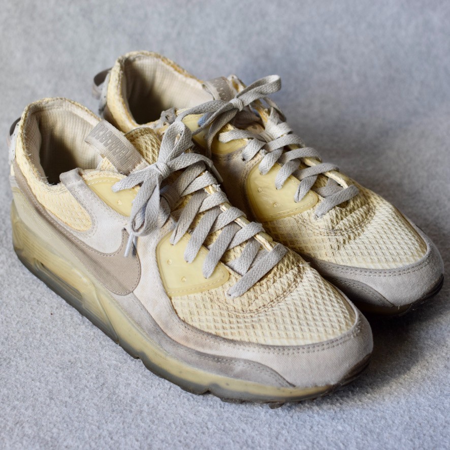 Nike Air Max Mens Size 13 “90 Terrascape” White Beige Atheltic Shoes DM0033-100