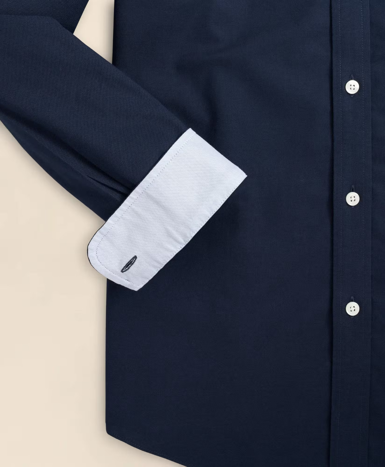 NWT Brooks Brothers Men’s Traditional Stretch Non Iron Solid Oxford Sport Shirt