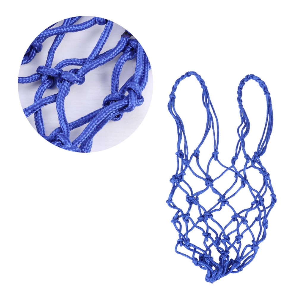 Mesh Net Bag Blue Waterproof Team Practice 1Pcs 19.7*1.6*1.6in