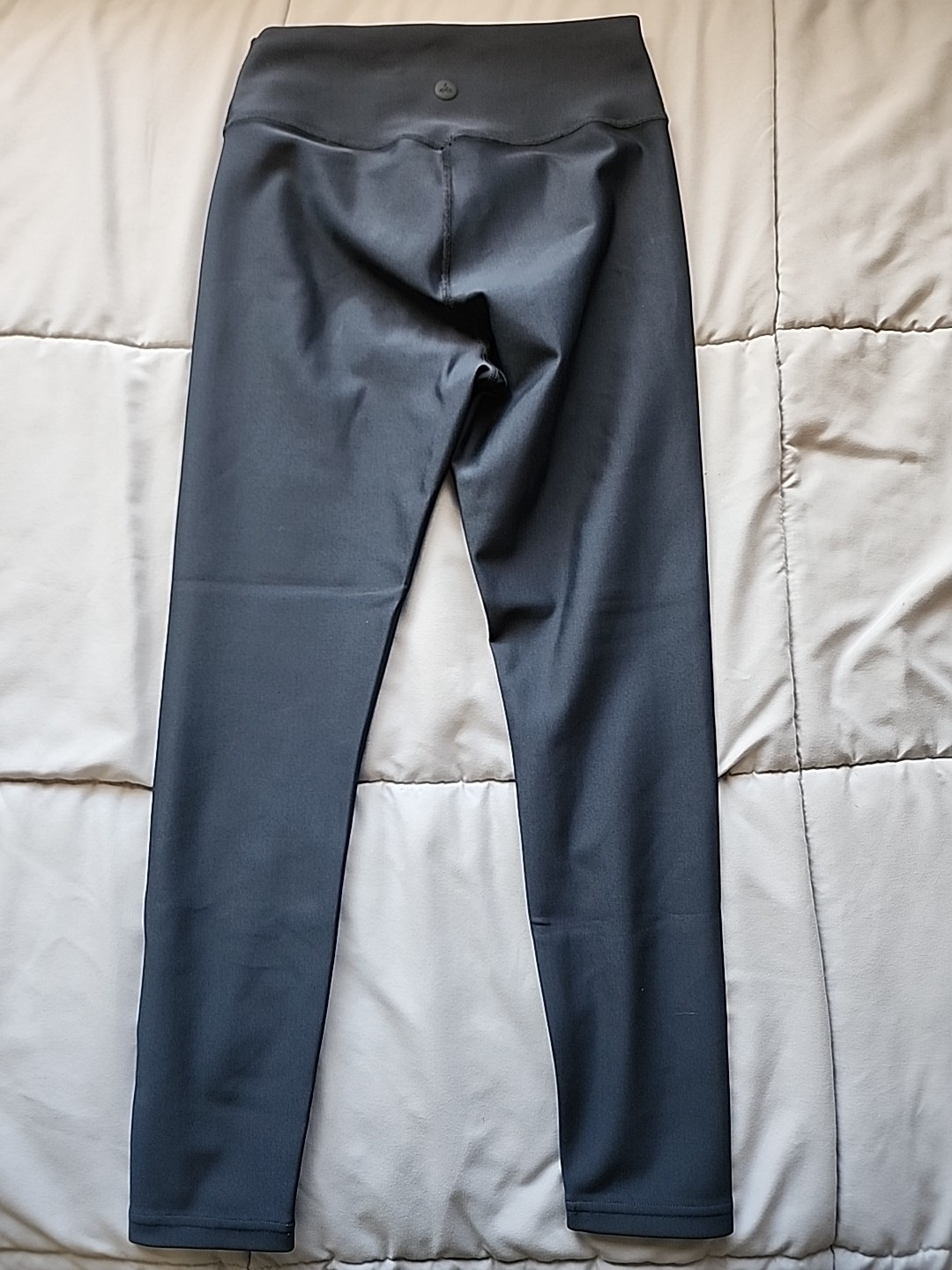 Prana Sculpt 7/8 Leggings Stormy Night Sz Medium High Compression High Rise EUC