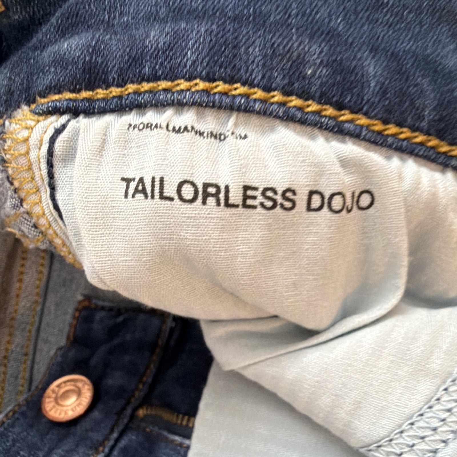 7 For All Mankind Tailorless Dojo Women’s Bootcut Jeans Blue Medium Wash