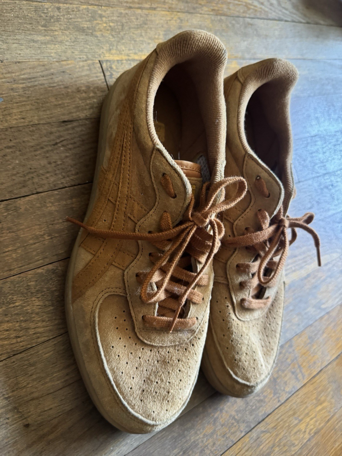 Onitsuka Tiger GSM SIZE 8 suede Ginger Honey NEW OPEN BOX never been worn