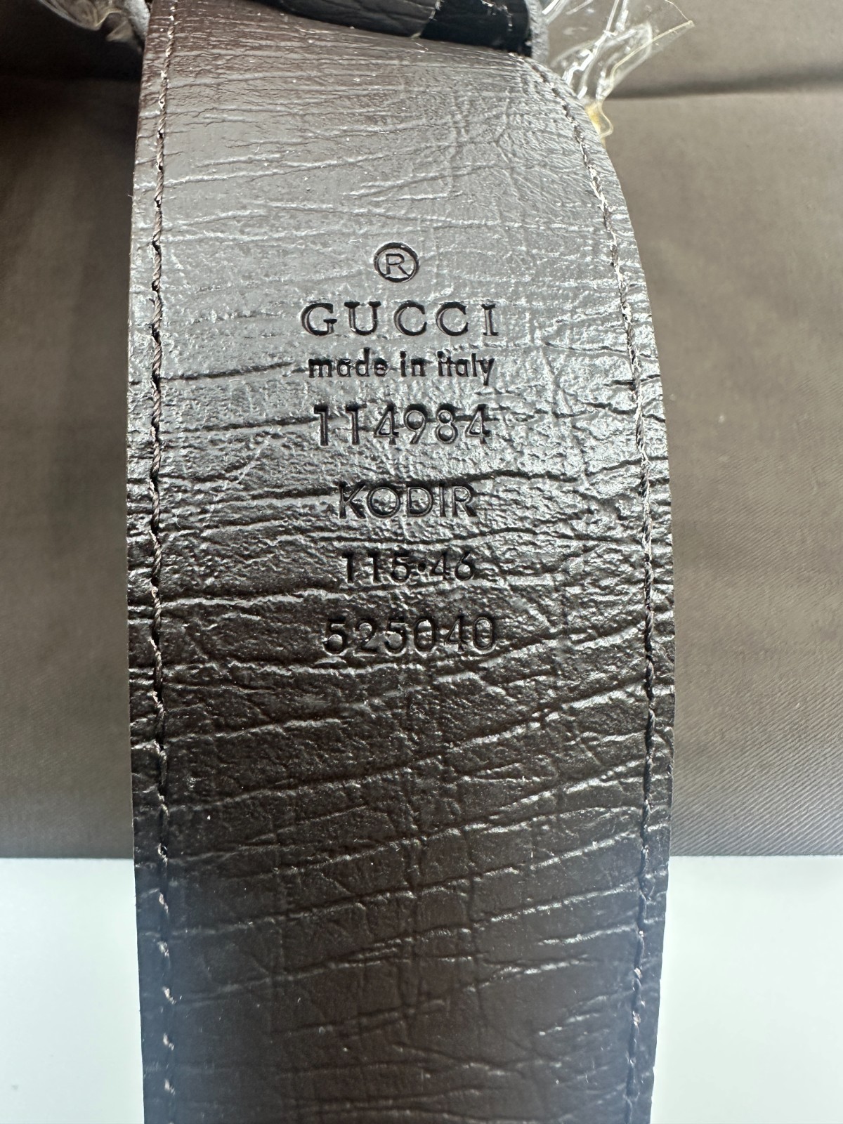 GG Mono BrownGucci Belt Silver Buckle