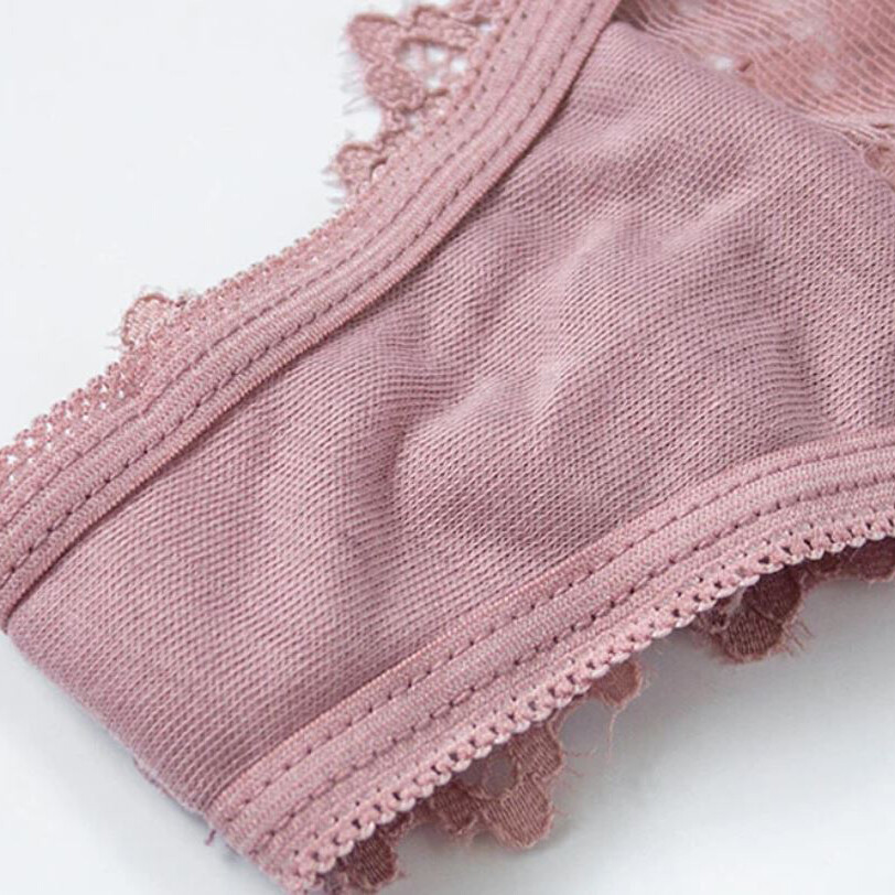 Pack Of 5 Sexy Womens Panties Thongs Sheer Lace Thongs String Bikinis Intimates