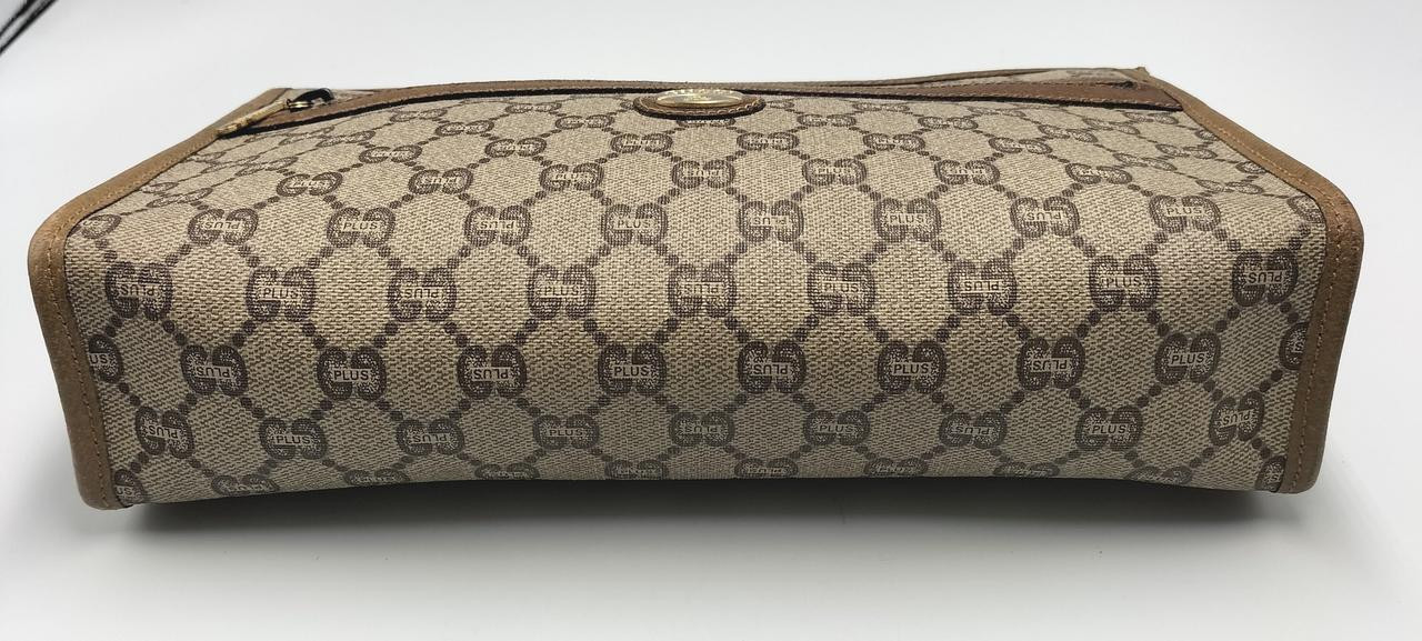 GUCCI Second Bag Brown 10.6 inch