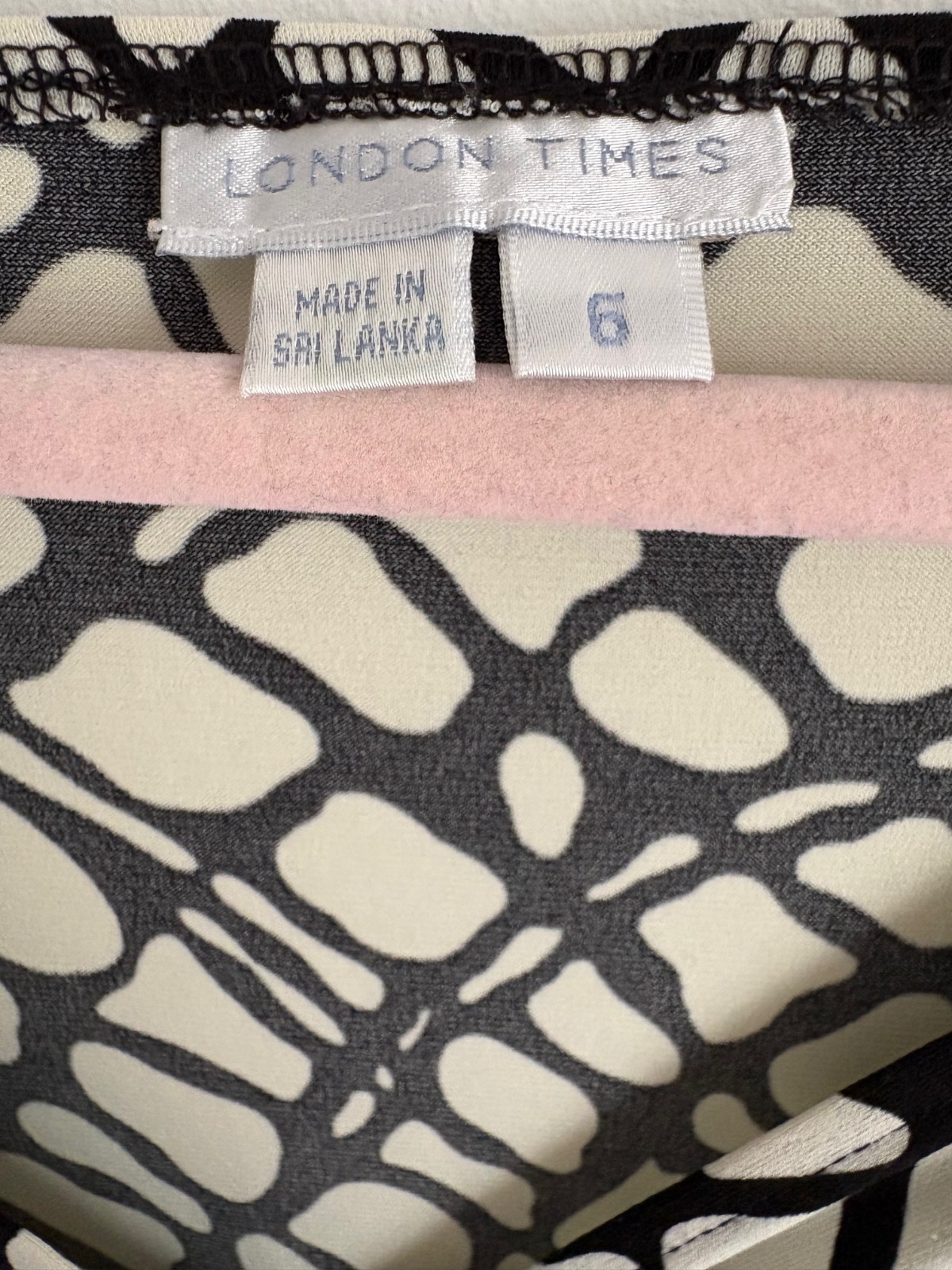London Times Midi Dress Size 6