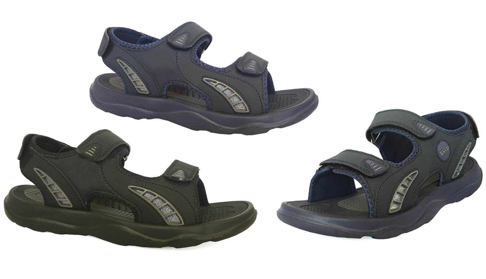 RDVOL New Men’s Sport Sandals Flexible Heavy Duty Bottom Beach Hiking-Mojave714M