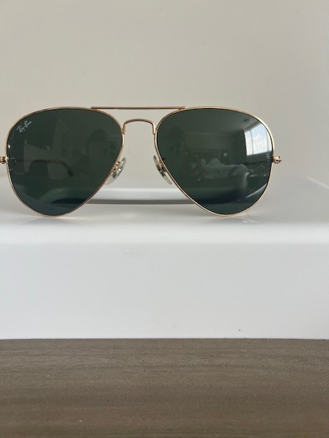 Ray-Ban RB3025 Classic Aviator Sunglasses Gold Frame 58mm Green G15.