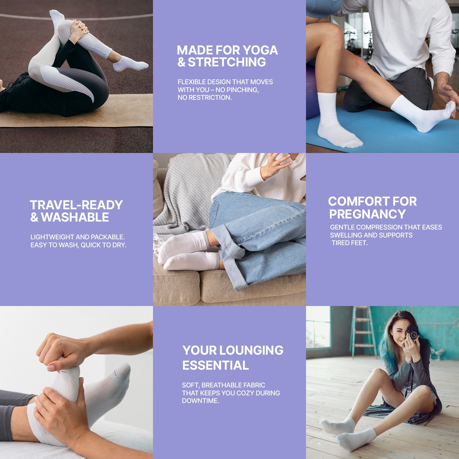 Diabetic Ankle Quarter Socks for Men Women Wholesale Bulk Lot Health Circulatory