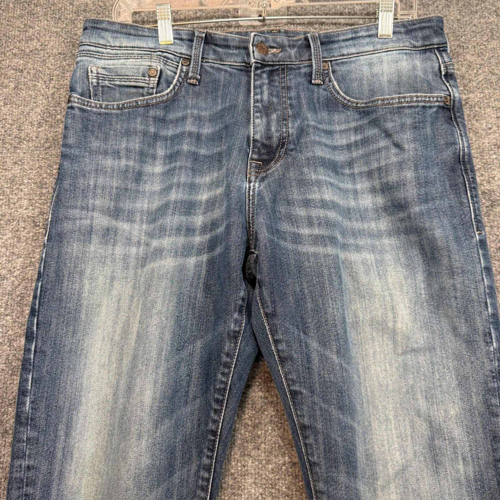 Mavi Myles Straight Leg Jeans Mens 32X32 Blue Stretch Denim Casual Classic Pants