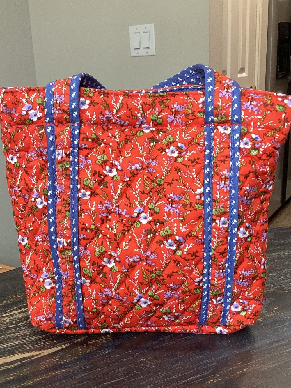 Vera Bradley Mini Hathaway Tote in Wildflower Sprigs
