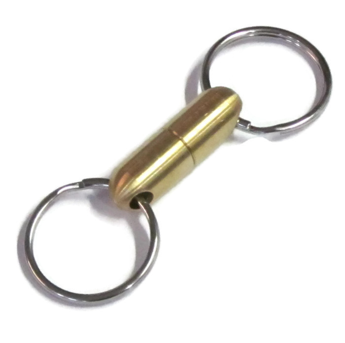 Quick Disconnect Magnet Valet Keychain Release N52 Brass 6 lb 2.5kg Link B