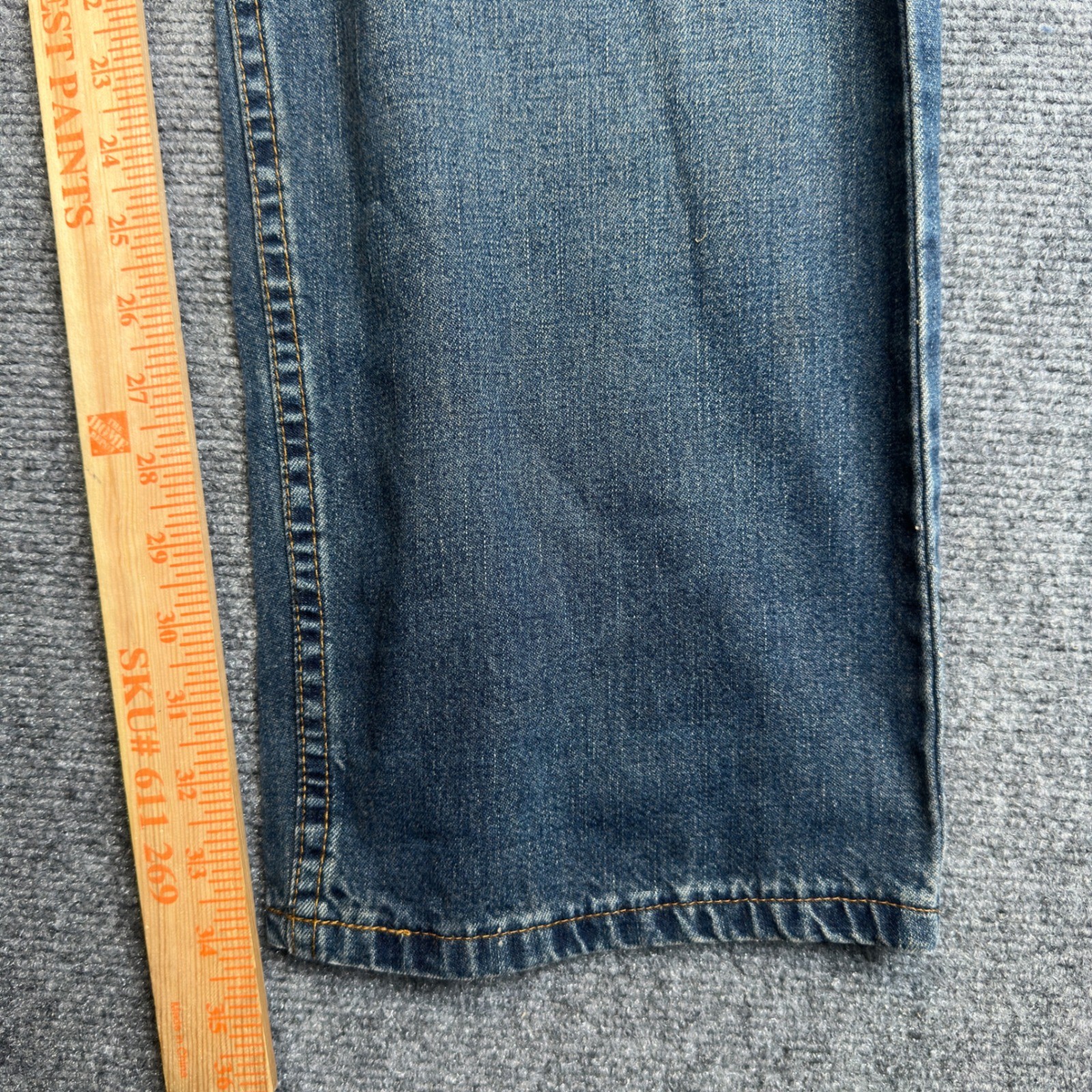 Vintage Levi’s 565 Loose Fit Straight Leg Mens 31×34 Blue Jeans 90s Baggy Denim
