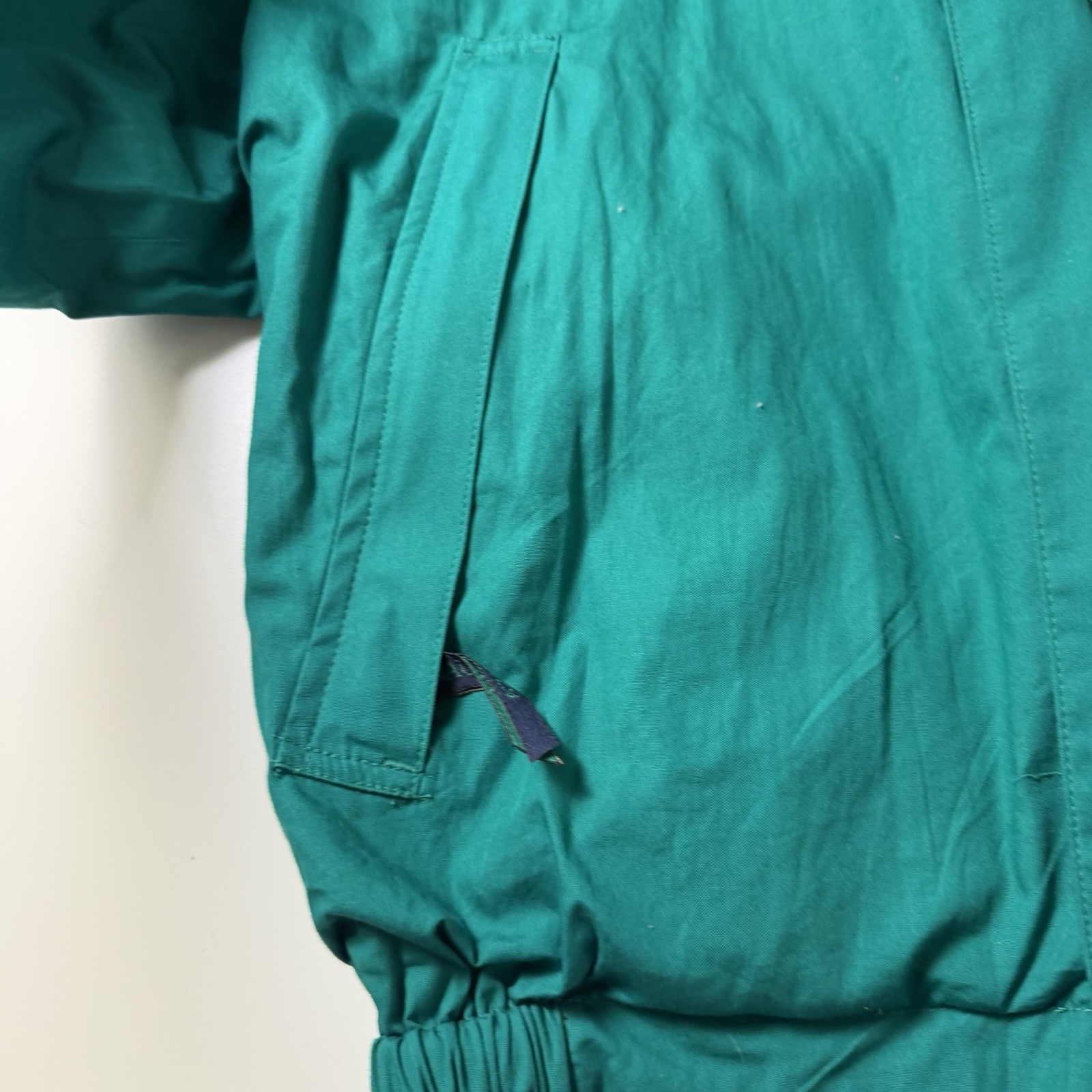 Vintage 90’s Nautica Reversible Windbreaker Sailing Jacket Green Men’s Size M