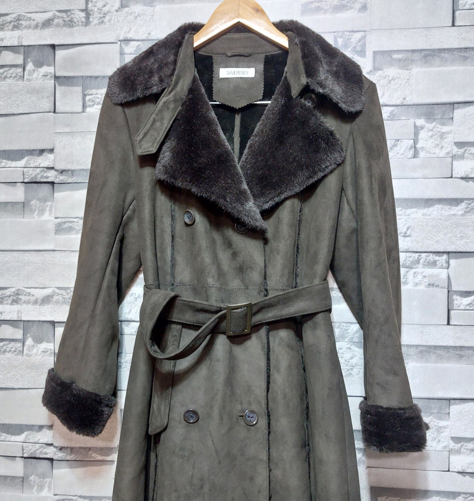 Balmain Lady Trench Coat size: 40