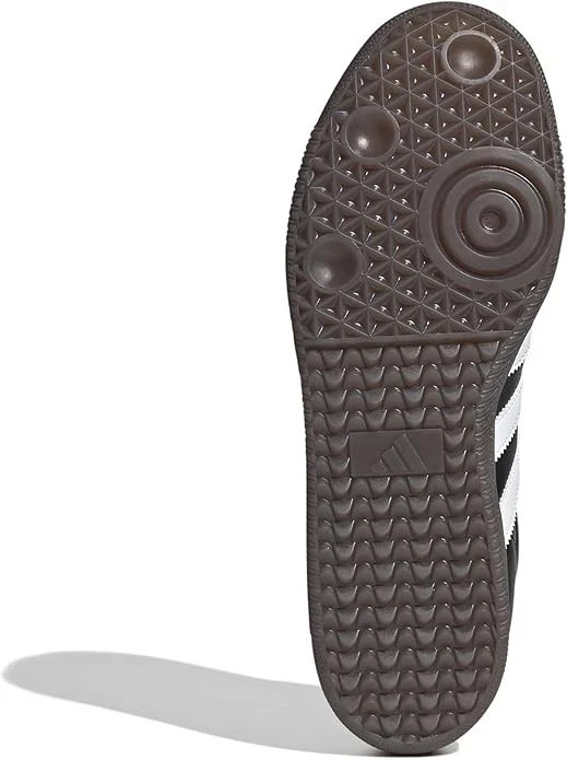 adidas Unisex Samba Indoor Sneaker, Black/White/Vivid Red, 7.5 US Men – NEW