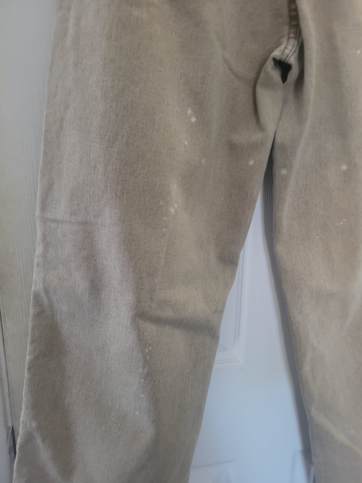 Levi’s SilverTab Baggy Tapered Beige Jeans Purple Label 31×34 (Read Discription)