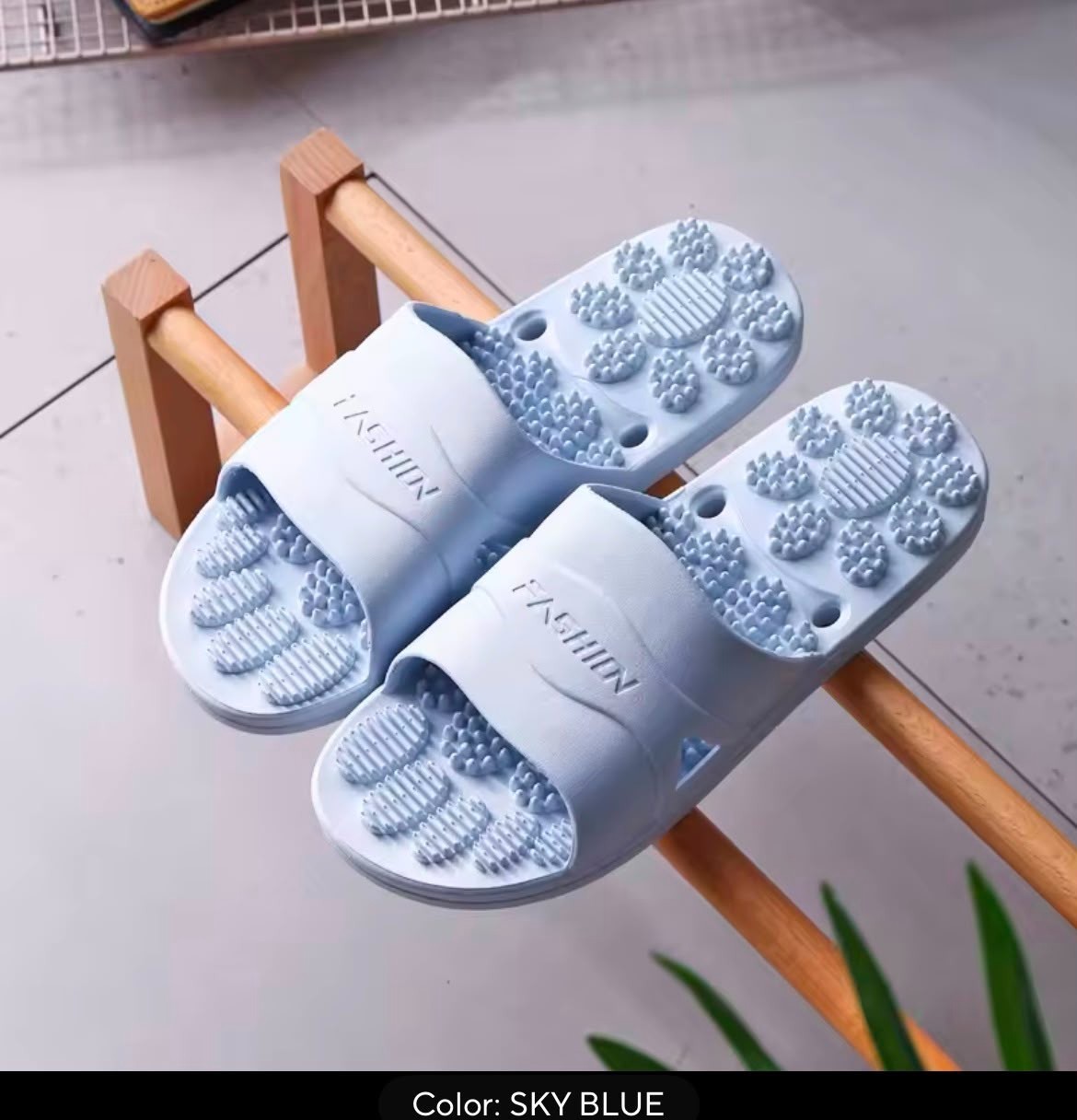 Spa Slippers Indoor Home Non-Slip Quick Dry Massage Shower Shoes Best Quality