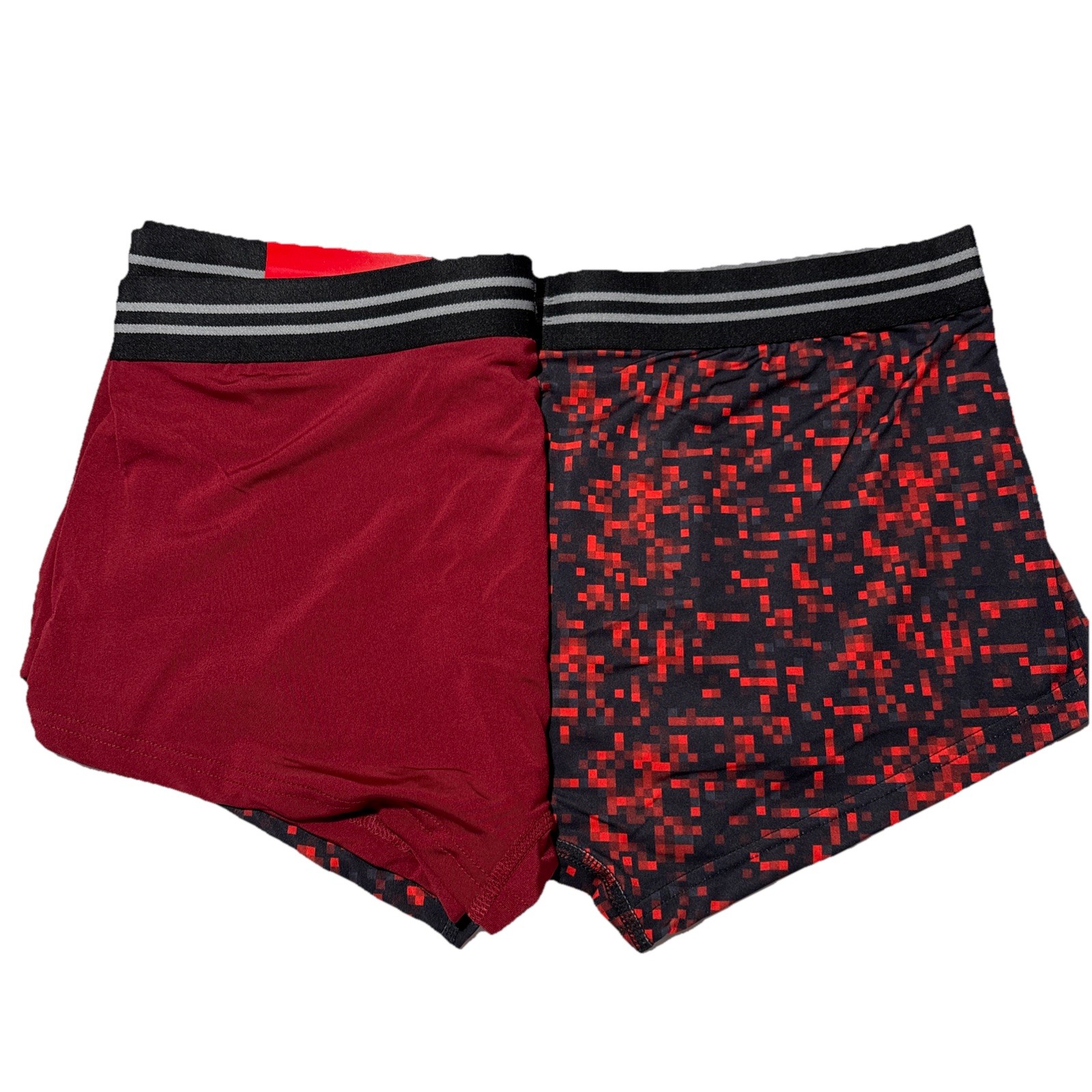 2 Pack Equipo Brazilian TRUNK Brief Underwear Microfiber Stretch Men’s Red XL