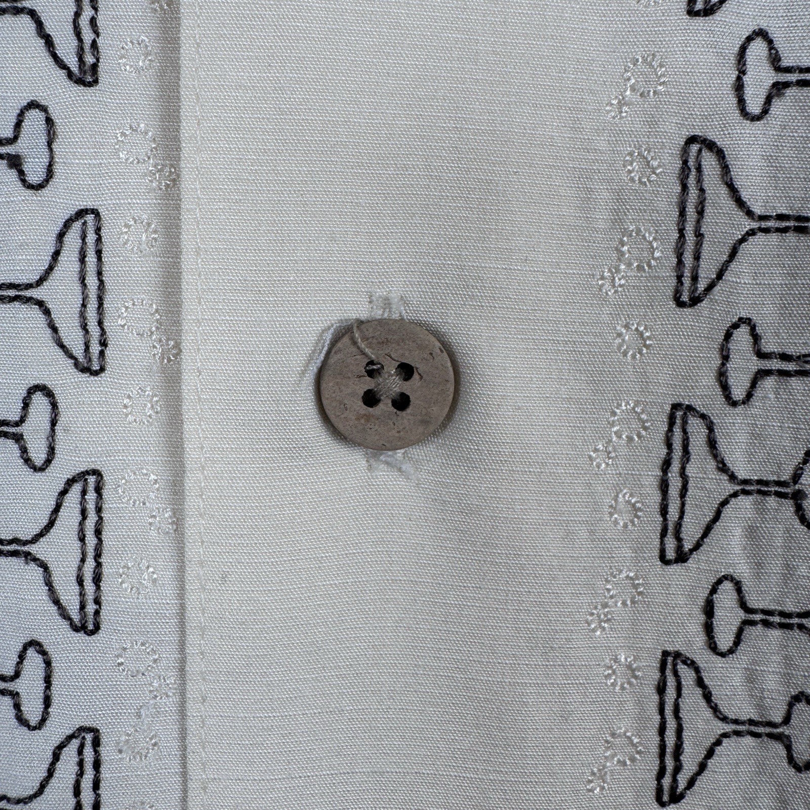 Cubavera Shirt Mens Small Bowling Lounge Martini Cocktal Embroidered Button Up