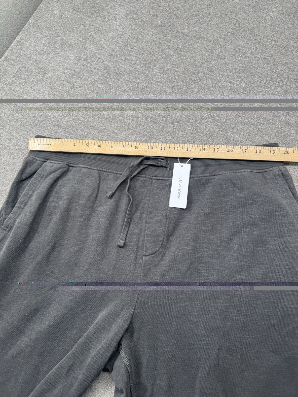 Outerknown Sur Easy Sweats Mens Extra Large XL Gray Straight Leg Relaxed